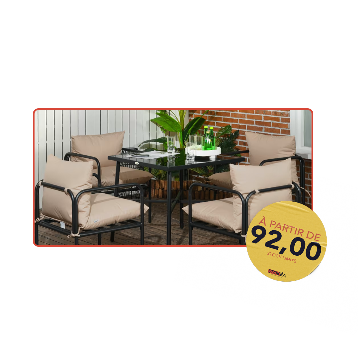 Salon de jardin Sunny